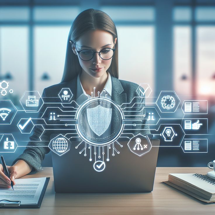 Una persona pianifica con calma una nuova direzione professionale